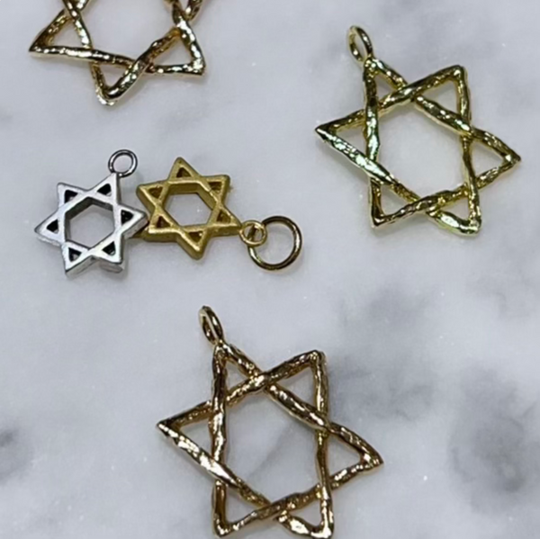 Large Star of David on 18” chain