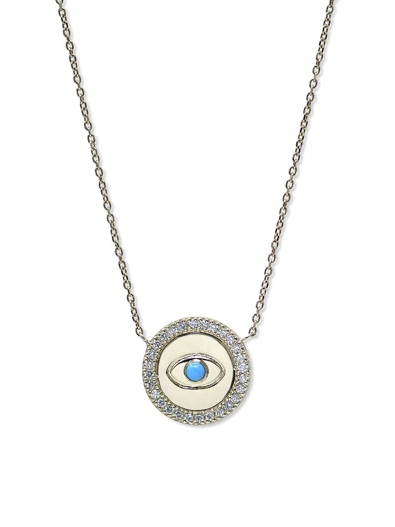 royale evil eye necklace