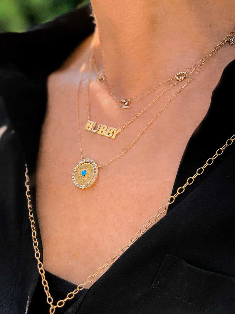 royale evil eye necklace