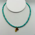 turquoise beaded necklace