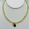 opal beaded necklace