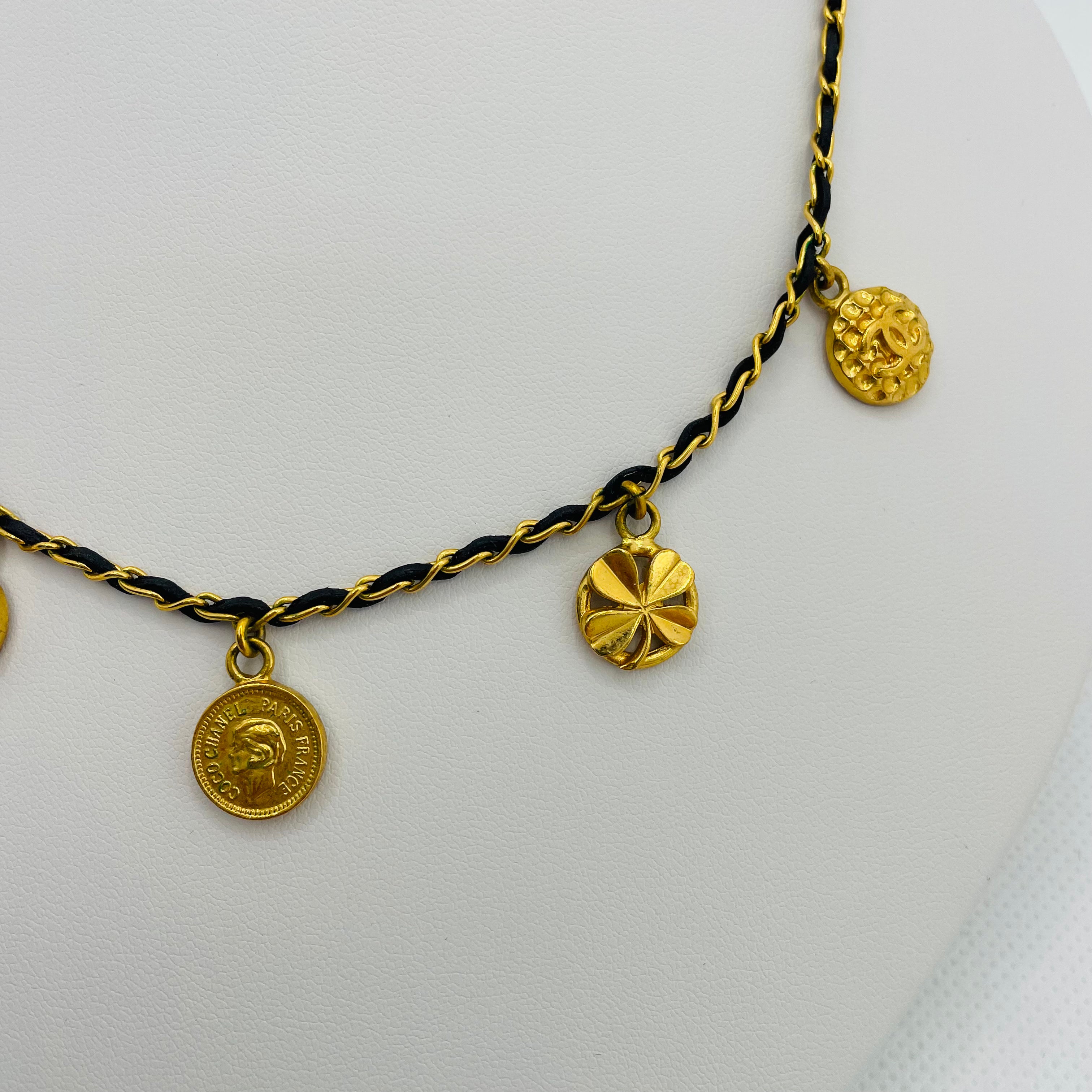 authentic vintage Chanel necklace circa ‘96