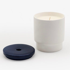 night space candles in reusable ceramic container