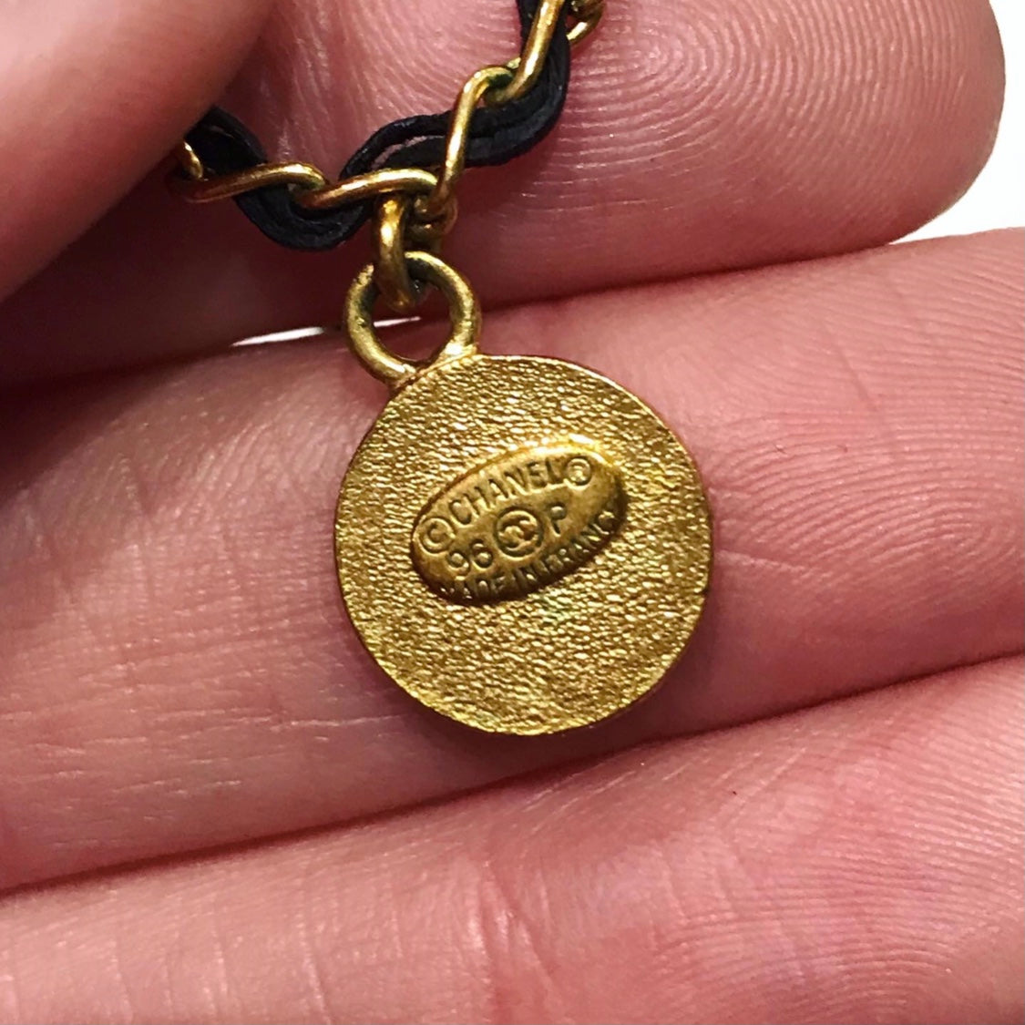 authentic vintage Chanel necklace circa ‘96