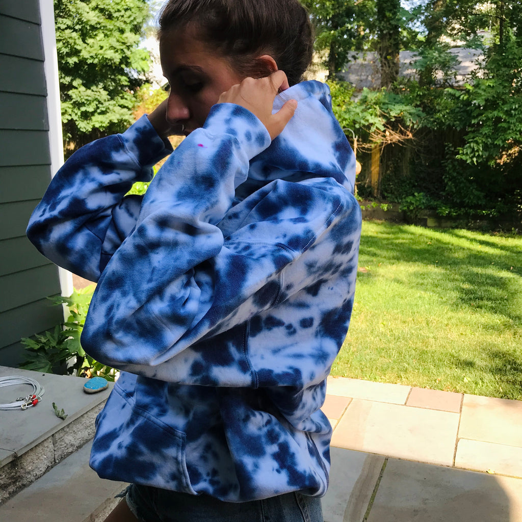 tie dye hoodie