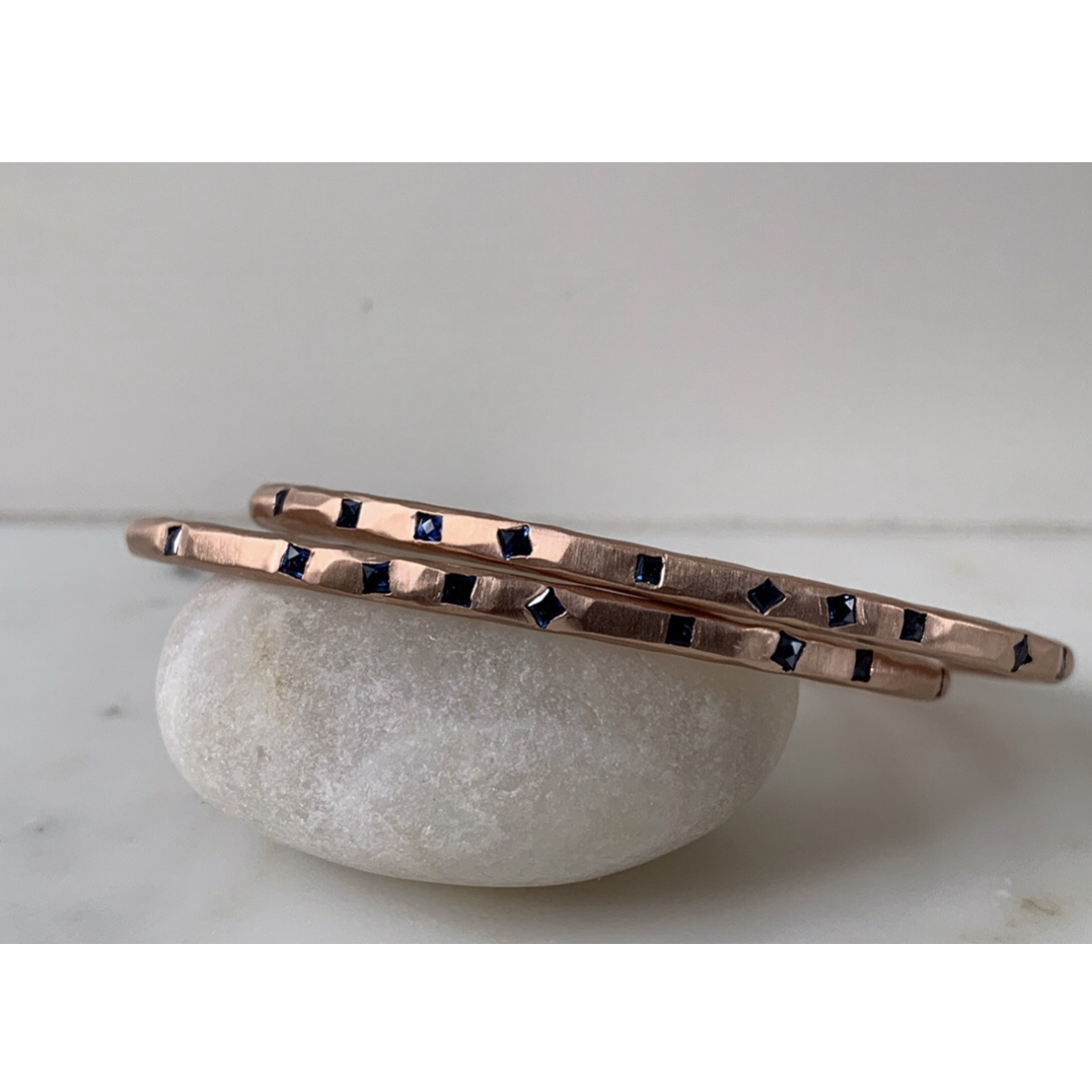 Upcycled cuff bracelets
